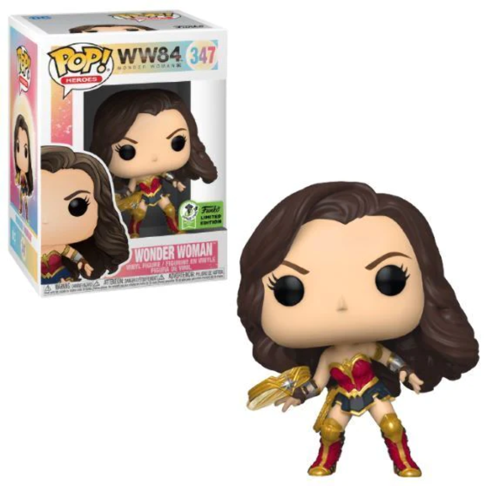 Funko POP! Heroes: WW84 - Wonder Woman (2021 ECCC) #347 | eBay