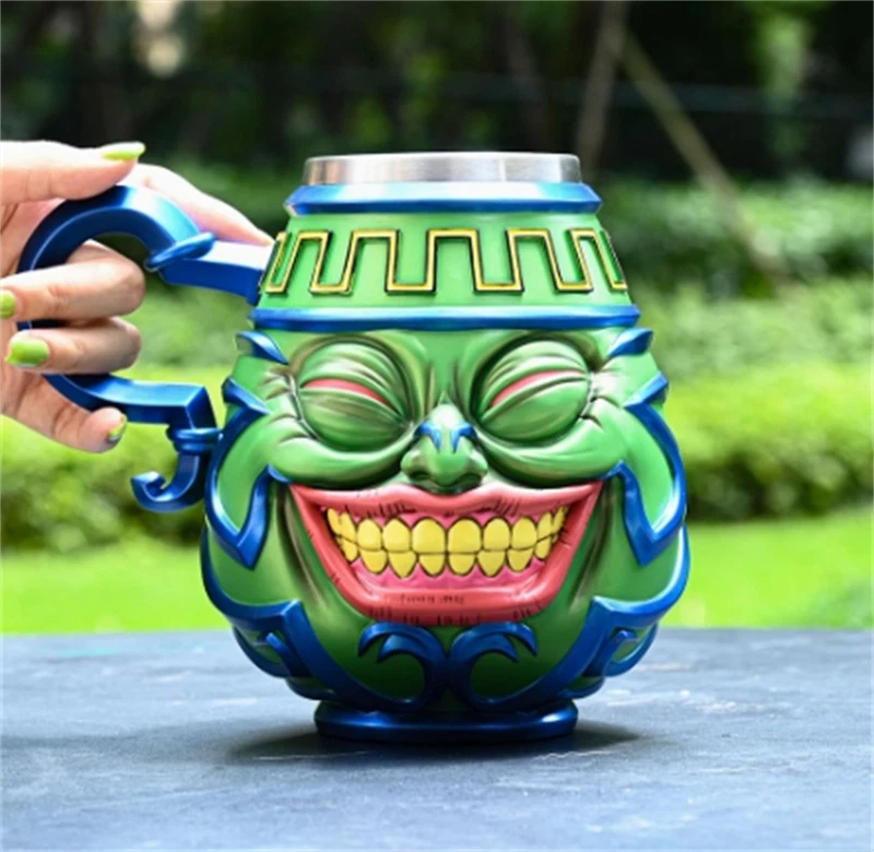 Psd Studio Yu-gi-oh Yugioh Pot Of Greed Cup Mug Ygo Gk Figure Model Toy US STOCK - Image 2 of 4