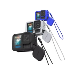 Silicone Protective Case for GoPro Hero13 with Lanyard Lens Cap