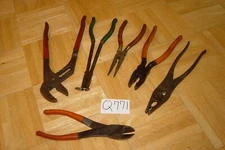 MATCO TOOLS 6 PIECE PLIERS SLIP JOINT,LINEMAN,NEEDLE NOSE, DIAGONAL,GROVE,HOSE