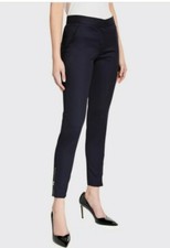 Stella McCartney Vivian skinny zip cuff pants navy size it 46 us 10New with tag