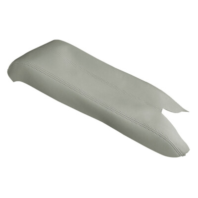 Gray Microfiber Leather Center Console Lid Armrest Case for Acura RDX 2007-2012