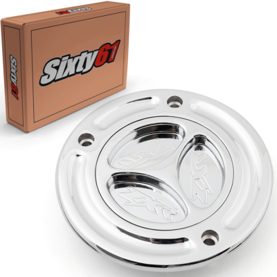 Kawasaki ZX14R Chrome Gas Cap 2006-2023 2024 2025 2026 Fuel Tank