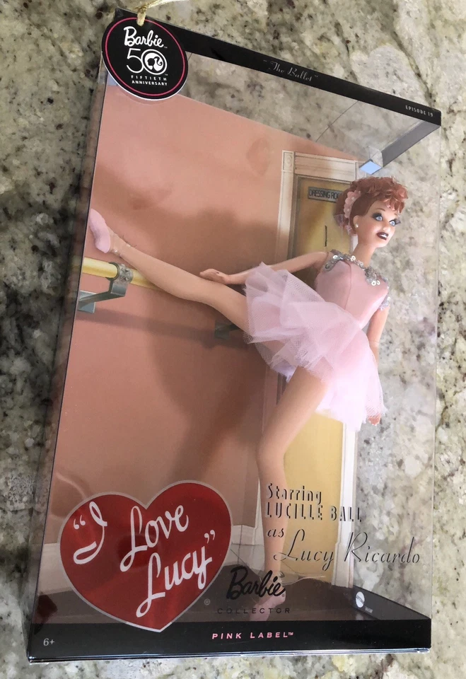 Muñeca Barbie Lucille Ball como Lucy Ricardo en el episodio 19 ballet 50 aniversario Foto 4 de 4