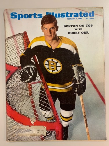 Bobby Orr Sports Illustrated February 3 1969 Boston Bruins Hockey