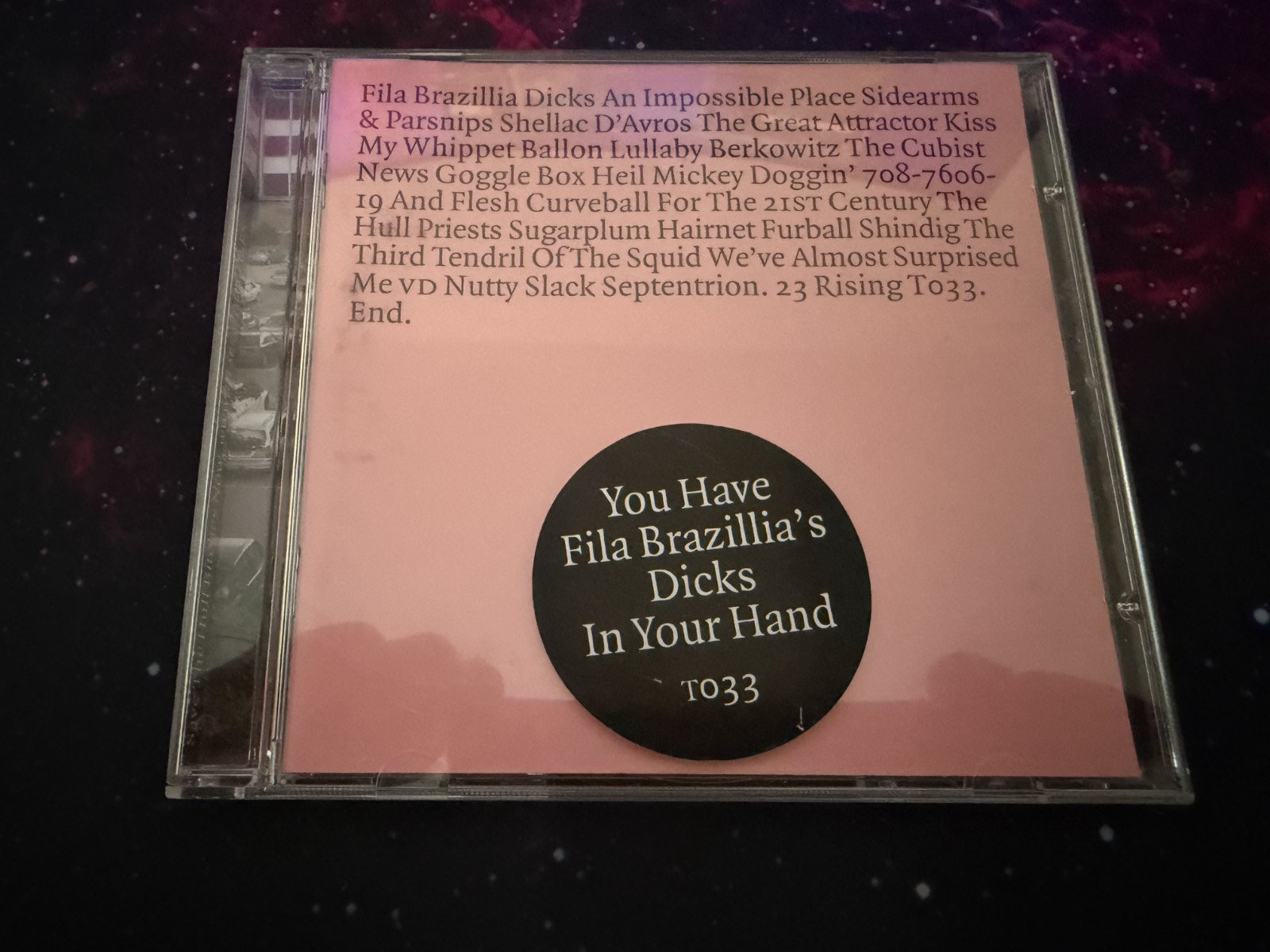 Fila Brazillia Dicks CD Album - VGC - FAST P+P