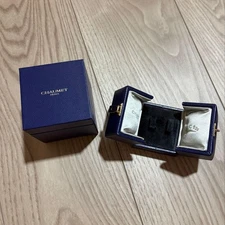 Chaumet Navy Leather Jewelry Box Accessory Case Luxury Brand Storage Collective