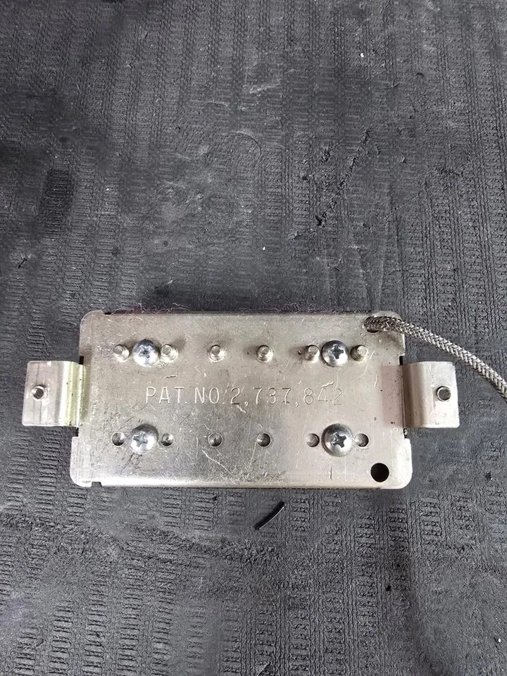 Gibson USA Humbucker Alnico Guitar Pickup Patent Number  8.3 Ohm #1 - Image 3 of 3