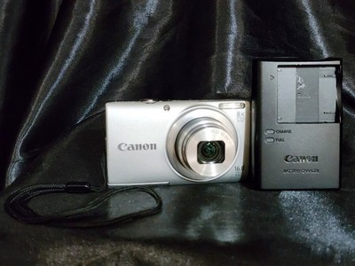 Canon PowerShot A4000 16MP 8x Optical Zoom Digital Camera -Silver