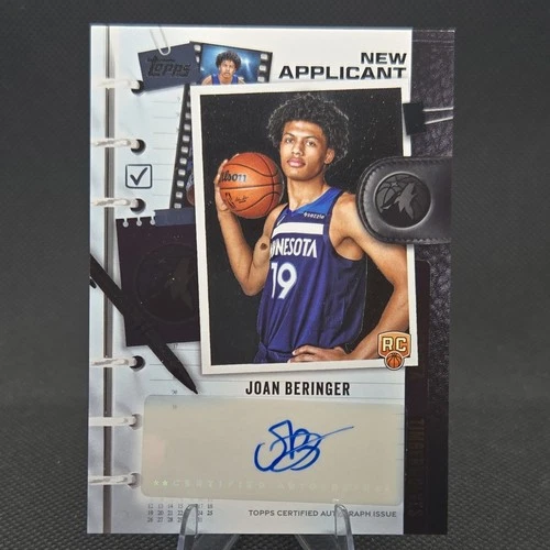 2025-26 Topps - New Applicants Autographs Joan Beringer #NA-JB (AU, RC) T-WOLVES