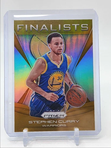 STEPHEN CURRY 2024-25 PANINI PRIZM DECA FINALISTS GOLD NO. 1 SSP /10 Q4271