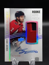 2023-24 Upper Deck Premier Rookie Patch Auto Vincent Iorio /249 Capitals