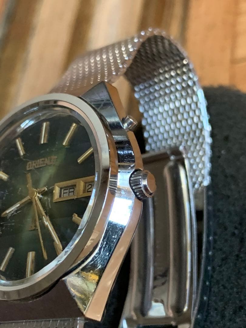 Orient Automatic Chronograph Wristwatch Classic V… - image 6