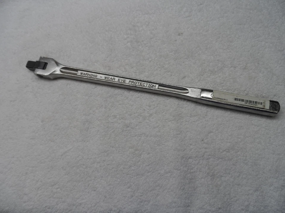 Barra de interruptor de cabezal flexible Craftsman 1/2" Drive 15", VVU de EE. UU. - Parte # 44201 (pegatina) Foto 4 de 4