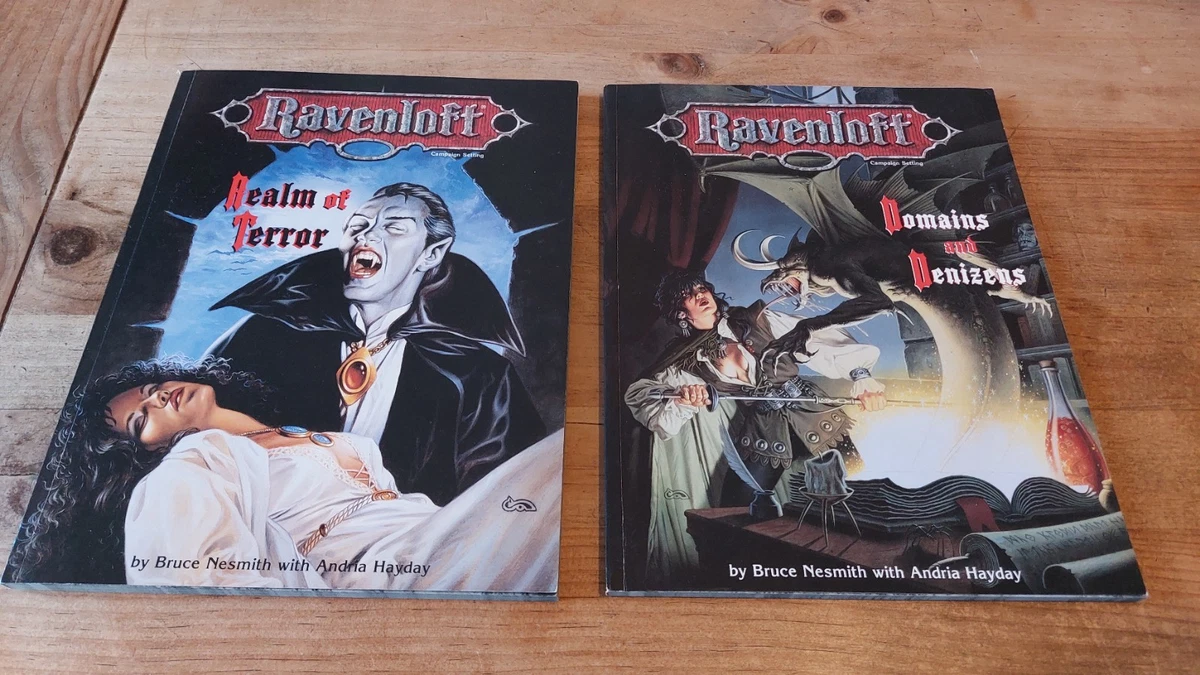 Advanced Dungeons & Dragons Ravenloft Realm of Terror Adam's Wrath Domains Deniz
