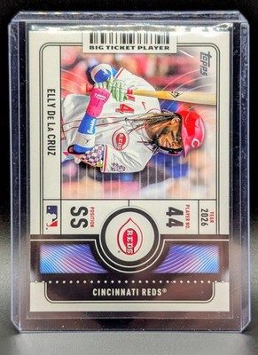 2026 Topps Series 1 Baseball Elly de La Cruz Admit One | eBay