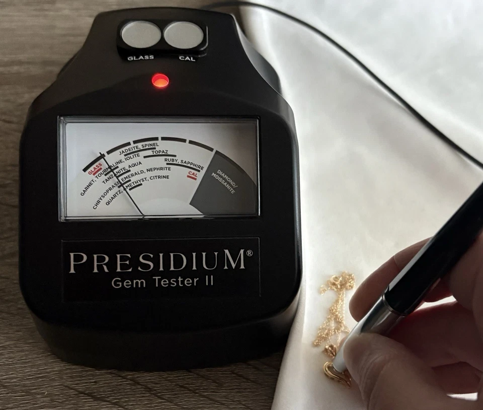 14k Yellow Gold Emerald Marquise Cut Heart Pendant Chain 18” Necklace Ladies - Image 2 of 4