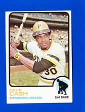 1973 Topps DAVE CASH #397 EX-/EX SET BREAK S&H Comb'd Pittsburgh Pirates