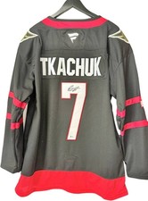 Brady Tkachuk Senators Signed Autographed Hockey Jersey BAS COA