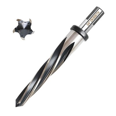 3/4  Bridge Construction Reamer Drill Bit, M2 HSS Taper Chucking 3/4  