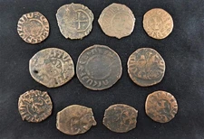 Eleven Bronze Cilician Armenian Coins (1100s–1300s) – Crusader Era! 🇦🇲