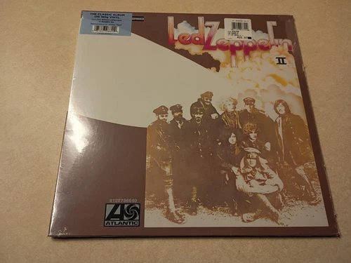 Led Zeppelin II Vinyl LP 2014 Atlantic Records, Gatefold, 180 GRAM, SEALED!