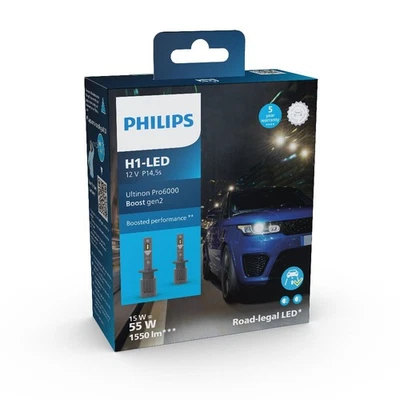 Philips Ultinon Pro6000 H1 LED Boost Gen2 11258U60B2X2 - Bild 1 von 4