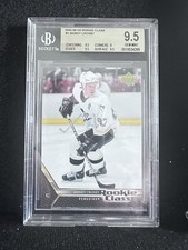 2005–06 UD Rookie Class #1 Sidney Crosby BGS 9.5 GEM MINT SUBs 9.5/9.5/9.0/9.5