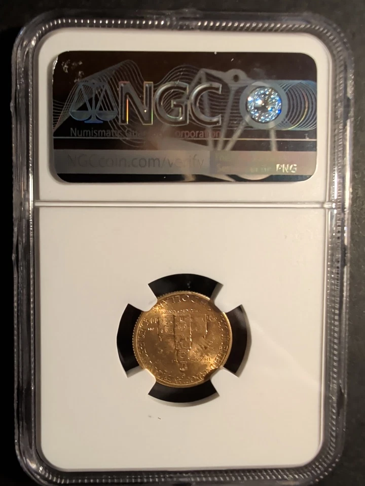 1926 Gold $2.50 America Sesquicentennial MS 63 NGC Certified - Image 2 of 4
