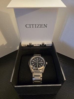 Citizen Eco-Drive Garrison Men's Silver Watch - AW0050-82E