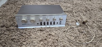 Dynaco PAT-4 Integrated Amplifier Silver Front Panel Multiple Controls