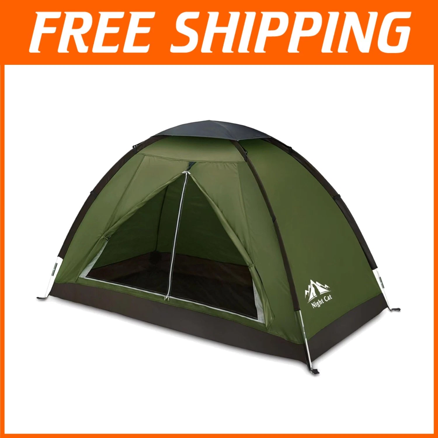 Lightweight Waterproof Backpacking Tent 1-2 Persons=