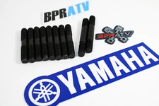 Yamaha Banshee Blaster YZ WR Head Stud Kit Stock Cylinder OEM Replacement 10pcs