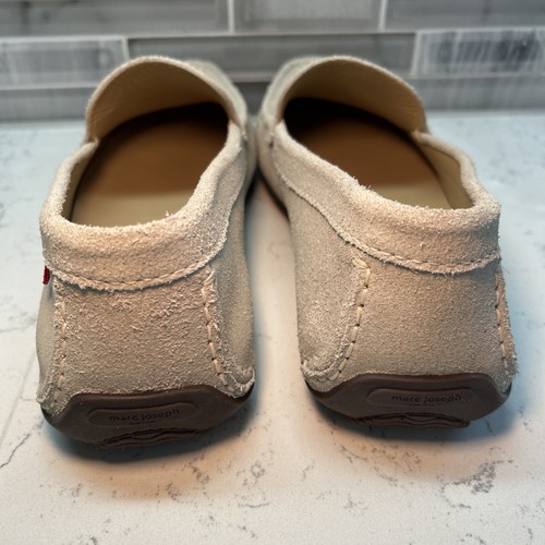 Mark Joseph New York Herren Driving Wildleder Beige/Hellbraun Leder Mokassin Größe 11 - Bild 8 von 24