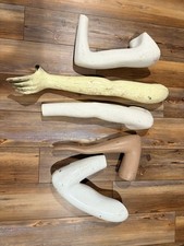 Lot vintage Mannequin arms Crafts As Is Props