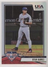 2019 USA Baseball Stars & Stripes Longevity Gold Team Logo 8/25 Ryan Hawks 8td