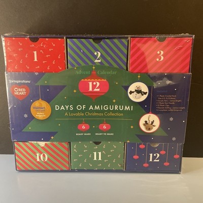 ''12 Days Of Amigurumi'' ADVENT CALENDAR KIT - Christmas and Holiday CROCHET