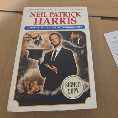 'SIGNED' Neil Patrick Harris: Choose Your Own Autobiography - very good