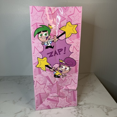 Nickelodeon Fairly OddParents American Greetings Geschenktüte Griffe 10,5 x 5,5 x 13 Zoll - Bild 2 von 6