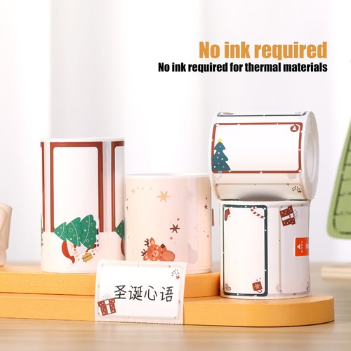 B21/B3S Thermal Sticker Lightweight Inkless Waterproof Tab Paper Not Easy Break - Bild 2 von 25