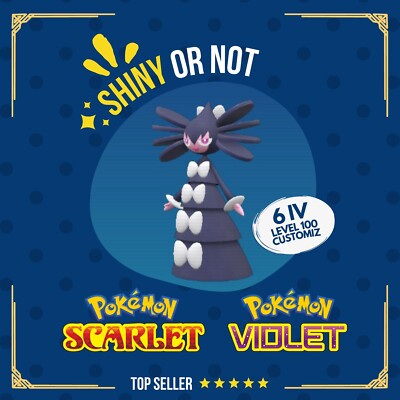 Gothitelle Shiny or Non   6 IV Competitive Customizable Pokémon Scarlet Violet