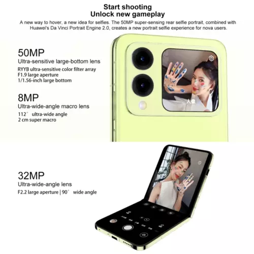 Nuevo teléfono plegable Huawei con HarmonyOS 4.2 y 5G, perfecto para streamers - Imagen 12 de 22