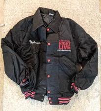 VTG RARE 1985 BIRDIE 10TH ANNIVERSARY SNL SATURDAY NIGHT LIVE "UPTOWN" JACKET