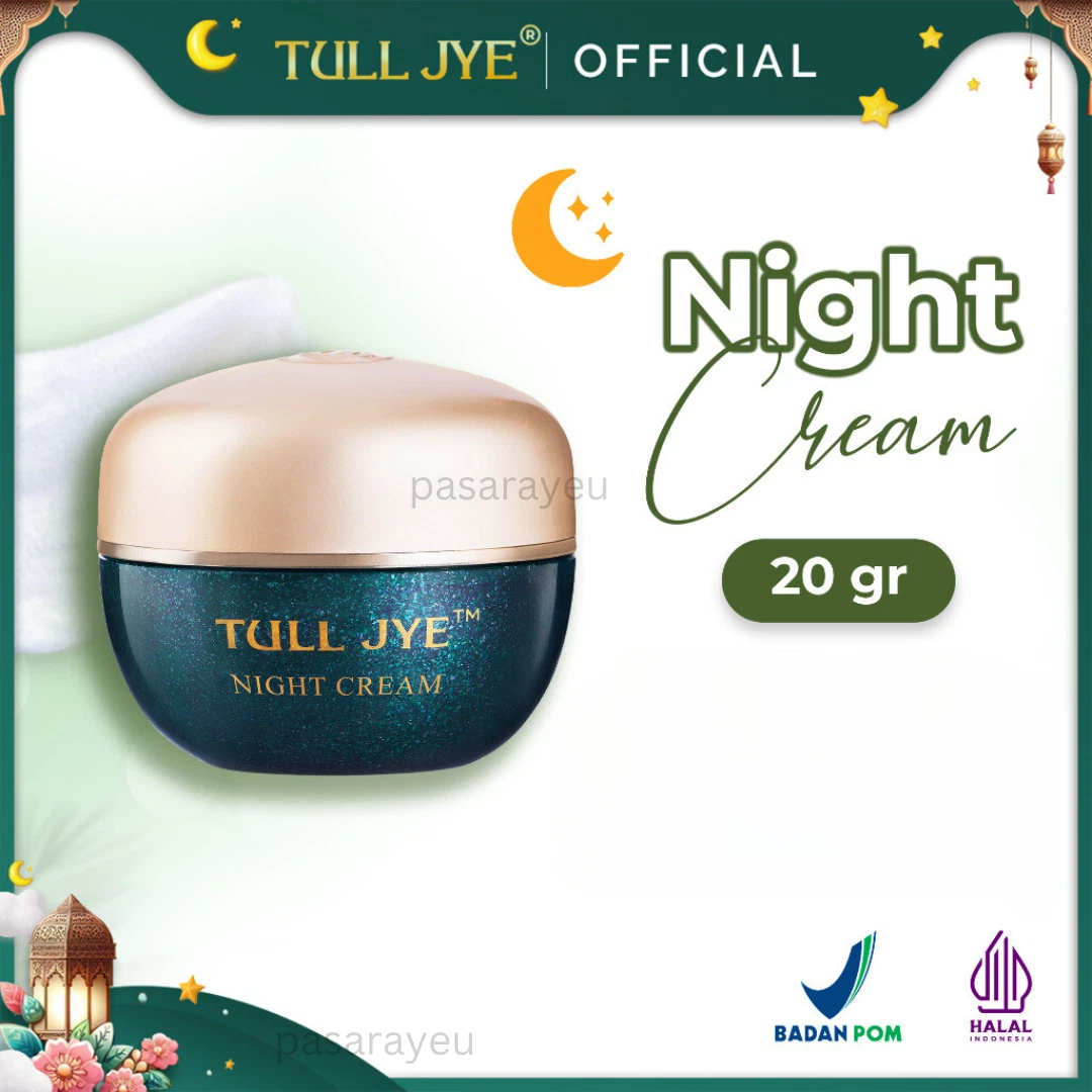 TULL JYE Night Cream 20g Brightening & Moisturizing Face Cream