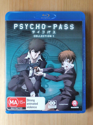PSYCHO PASS, Collection 1, 2 Blu-Ray, Englisch/Japanisch, Region B, wie neu!
