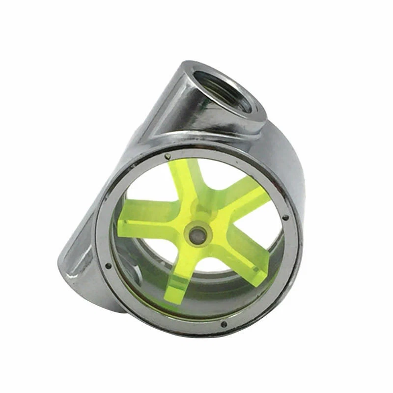 Für PC Wasserkühlung G1/4" Gewinde 2 Wege Wasser Durchflussmesser Indikator - Bild 2 von 4