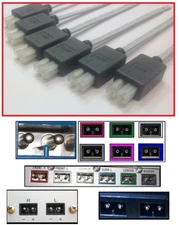 6x Home Theater 6.2mm Speaker Connectors for Older HT Sony-Samsung-LG, Plasma TV