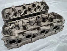 1966 Chevy Rectangle Port Heads Square 396 427 GM Big Block High Performance F 2