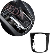 Cubierta de panel de cambio de marchas de consola central de fibra de carbono para VW Golf 6 MK6 GTI 2008-12
