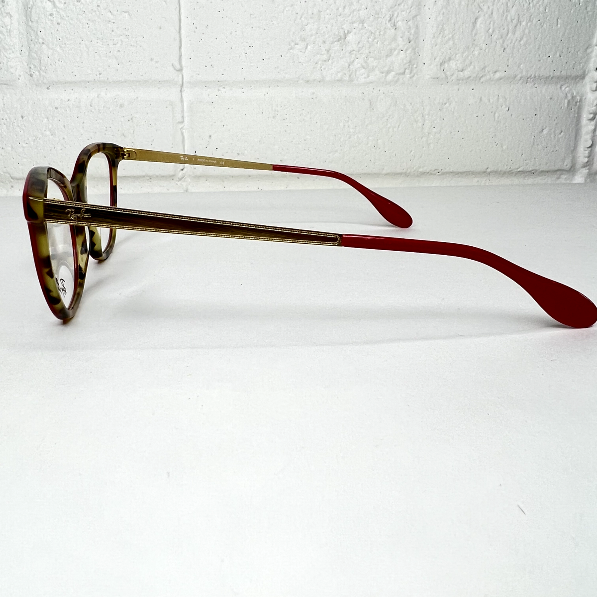 Ray-Ban RB 5360 5714 Eyeglasses Frames Red Tortoise Cat Eye